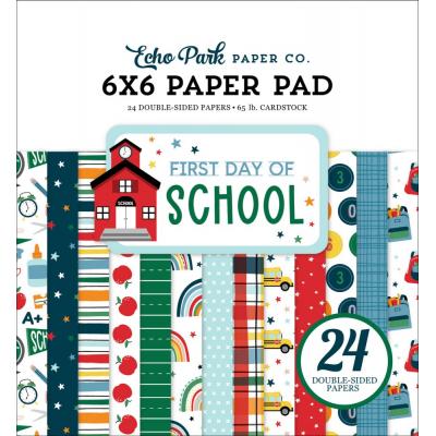 Echo Park First Day Of School Designpapiere - Paper Pad